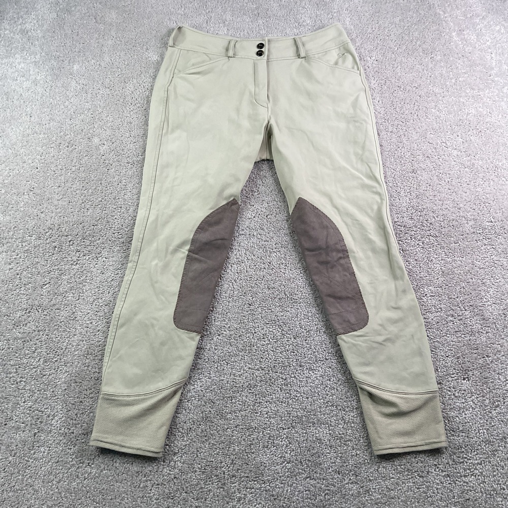 RJ Classics Breeches Womens 28 Regular Tan Anna Equestrian Riding Pant Jodhpurs